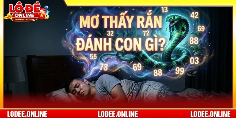 Giấc mơ thấy rắn gợi ý bộ số và nhiều điềm báo